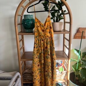 LC Lauren Conrad Sunflower Print Dress